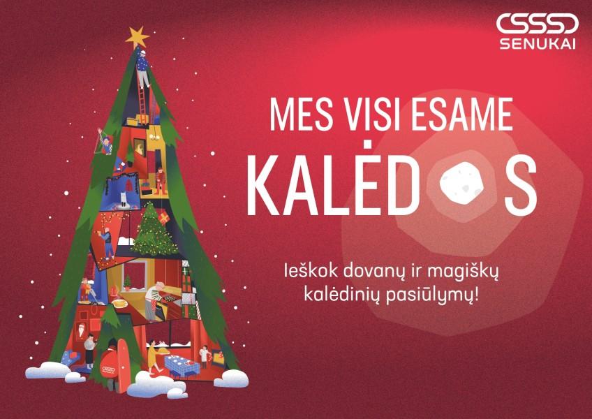 Prekės ženklas: SENUKAI MES VISI ESAME KALĖDOS Ieškok dovanų ir magiškų kalėdinių pasiūlymų!